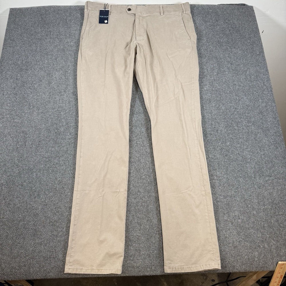 Peter Millar Pants Mens 38x36 Crown Crafted Concorde‎ Garment Dyed Stretch New